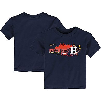 Toddler Nike Navy Houston Astros City Connect Graphic T-Shirt