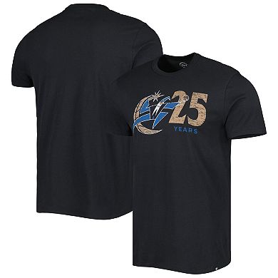 Men's '47 Black Washington Wizards 25th Anniversary T-Shirt