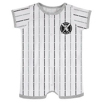Newborn & Infant White Chicago White Sox Ball Hitter Romper