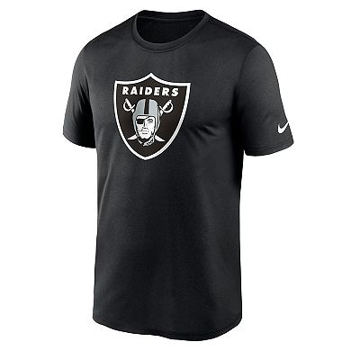 Men's Nike Black Las Vegas Raiders Legend Logo Performance T-Shirt