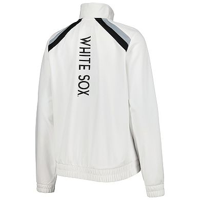 Women's G-III 4Her by Carl Banks White Chicago White Sox Red Flag Full-Zip Track Jacket