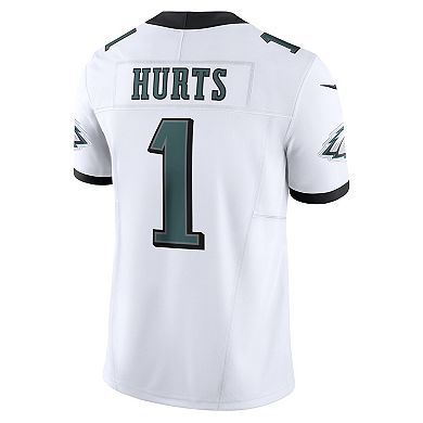 Men's Nike Jalen Hurts White Philadelphia Eagles Vapor F.U.S.E. Limited  Jersey