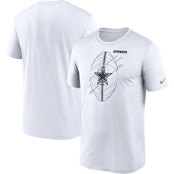 Men's Nike White Dallas Cowboys Legend Icon Performance T-Shirt