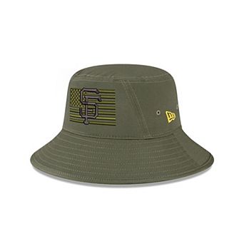 Men's New Era Green San Francisco Giants 2023 Armed Forces Day Bucket Hat