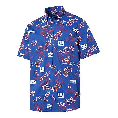Men's Reyn Spooner Royal New York Giants Kekai Button-Up Shirt
