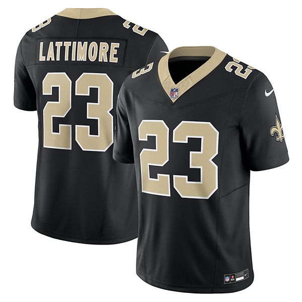 Men's Nike Marshon Lattimore Black New Orleans Saints Vapor F.u.s.e 