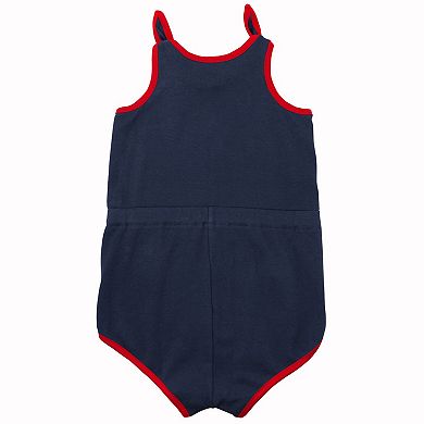 Preschool Navy Boston Red Sox Hit & Run Bodysuit