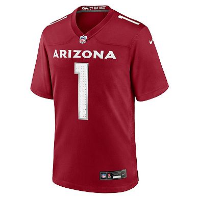 Men's Nike Kyler Murray Cardinal Arizona Cardinals Game Player Jersey