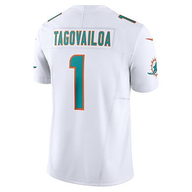 Men's Nike Tua Tagovailoa White Miami Dolphins Vapor F.U.S.E. Limited ...