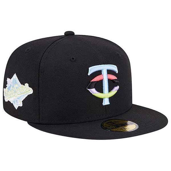 Men's New Era Gray Minnesota Twins Color Pack 59FIFTY Fitted Hat