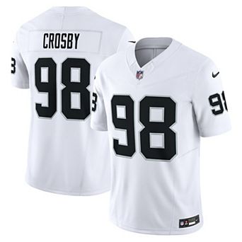 Men's Nike Maxx Crosby White Las Vegas Raiders Vapor F.U.S.E. Limited Jersey