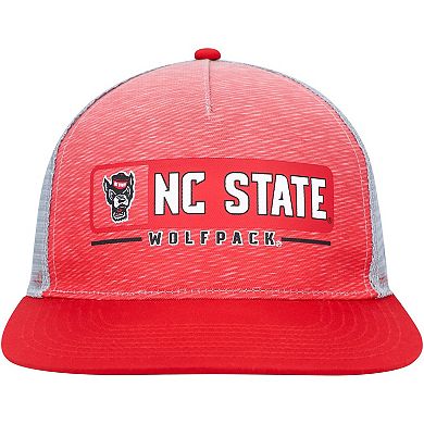 Men's Colosseum  Red/Gray NC State Wolfpack Snapback Hat