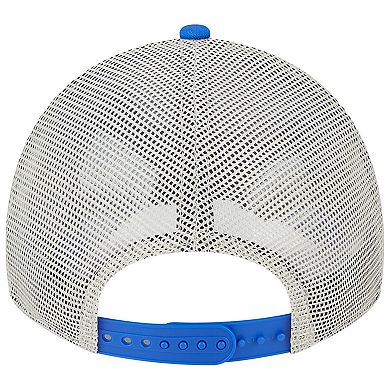 Men's New Era Royal Los Angeles Rams Property Trucker 9TWENTY Adjustable Hat