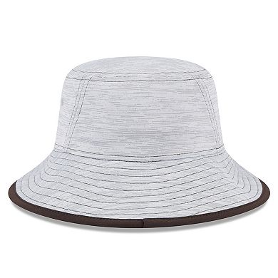 Men's New Era Gray Cleveland Browns Game Bucket Hat