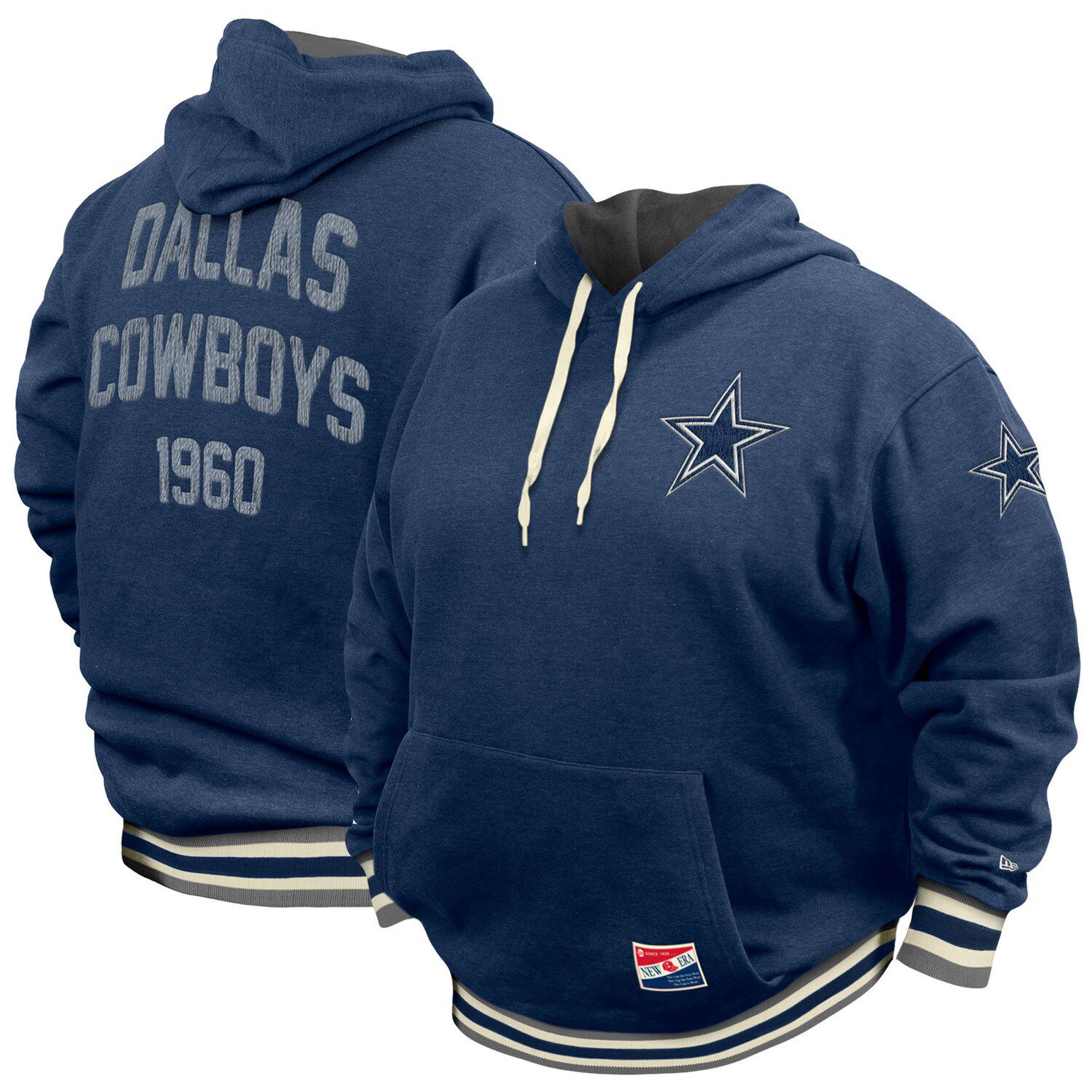 Men's Fanatics Branded Navy Dallas Cowboys Call The Shot Pullover Hoodie