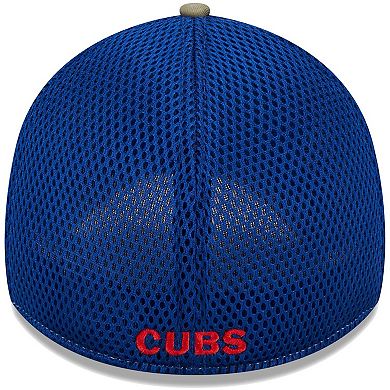 Men's New Era Camo Chicago Cubs Team Neo 39THIRTY Flex Hat