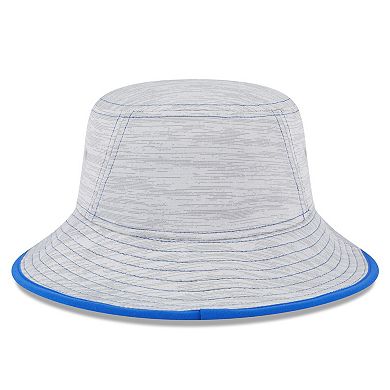 Men's New Era Gray Los Angeles Rams Game Bucket Hat