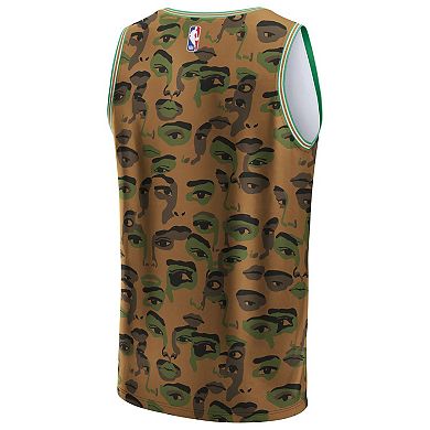 Unisex NBA & KidSuper Studios by Fanatics Brown Boston Celtics Hometown Jersey