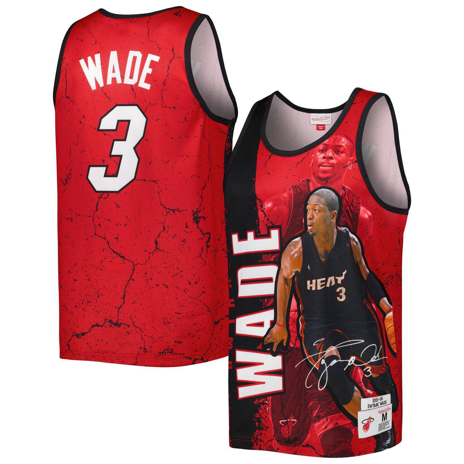 Dwyane Wade Miami Heat Mitchell & Ness Preschool 2005-06 Hardwood Classics Player Jersey - Red