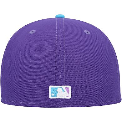 Men's New Era Purple Chicago Cubs Vice 59FIFTY Fitted Hat