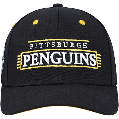 Men's Mitchell & Ness Black Pittsburgh Penguins LOFI Pro Snapback Hat