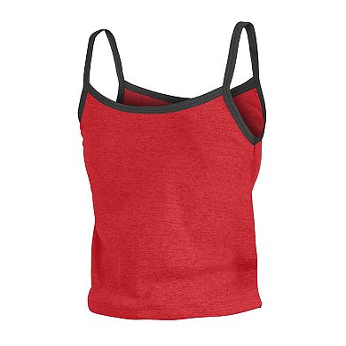 Women's New Era Red Chicago Bulls Spaghetti Strap Tank Top