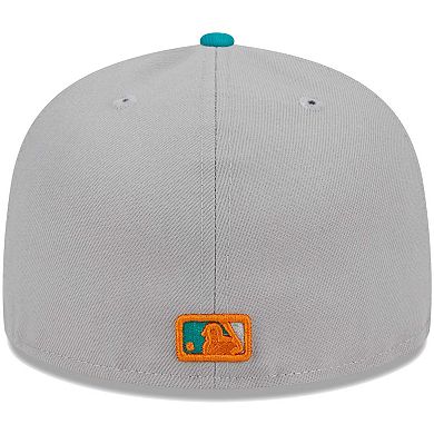 Men's New Era Gray/Teal Chicago White Sox 59FIFTY Fitted Hat