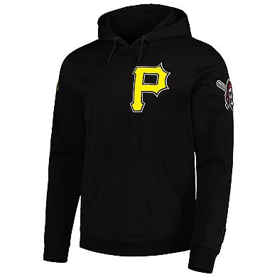 Men's Pro Standard Black Pittsburgh Pirates Team Logo Pullover Hoodie