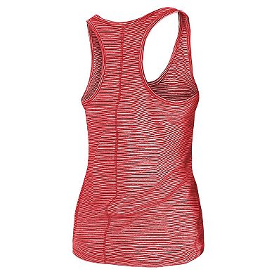 Women's New Era Red Washington Nationals Active Racerback Tank Top
