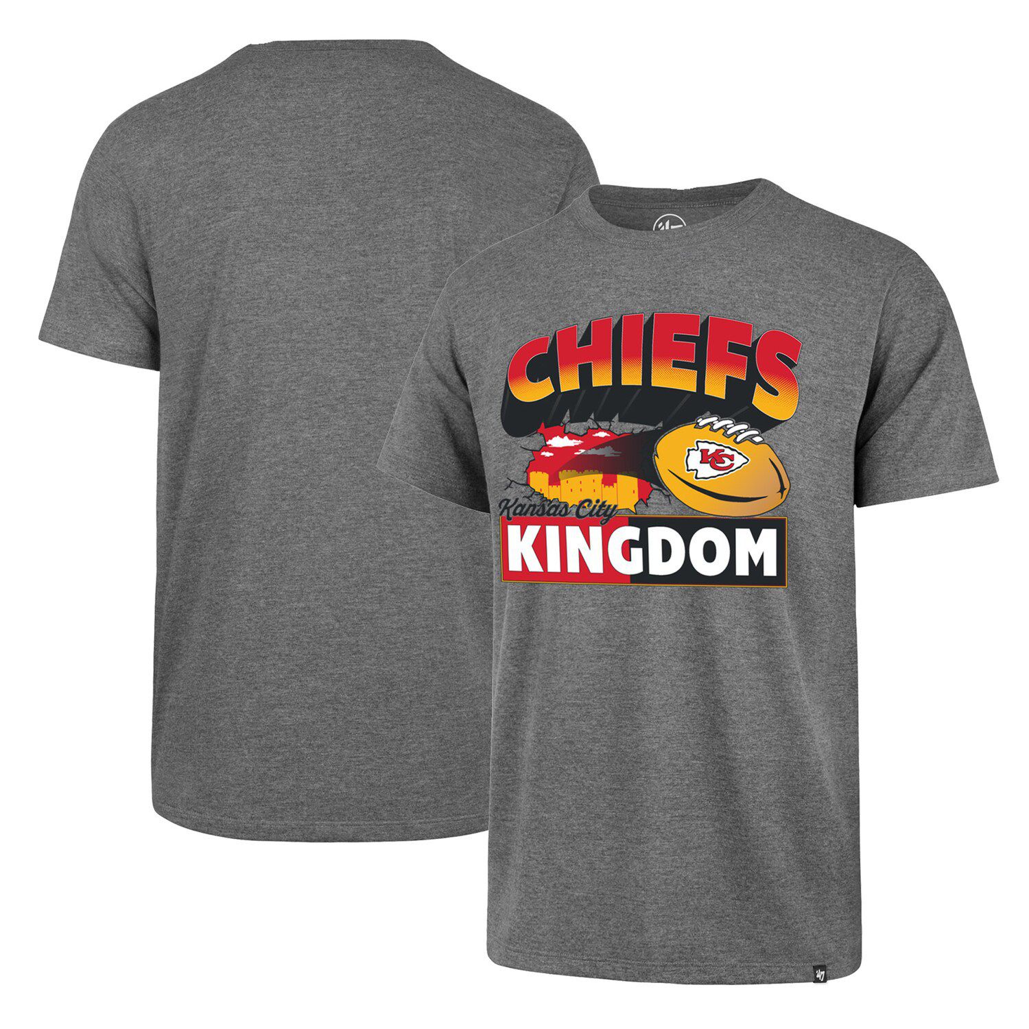 Men's '47 White Kansas City Chiefs Regional Franklin T-Shirt Size: Large