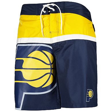 Men's G-III Sports by Carl Banks Navy Indiana Pacers Sea Wind Swim Trunks
