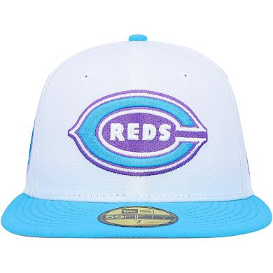 Men's New Era White Cincinnati Reds 1938 MLB All-Star Game Vice 59FIFTY Fitted Hat