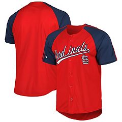 Youth Stitches Red/Navy St. Louis Cardinals Team Jersey