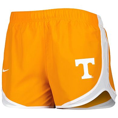 Women's Nike Tennessee Orange Tennessee Volunteers Tempo Performance Shorts