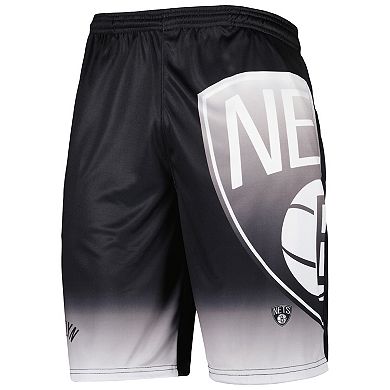 Men's Fanatics Branded Black Brooklyn Nets Graphic Shorts