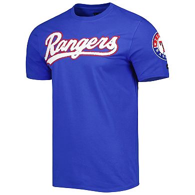 Men's Pro Standard Royal Texas Rangers Team Logo T-Shirt