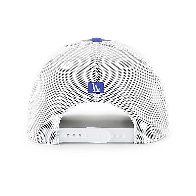 Men's '47 Royal/White Los Angeles Dodgers Burgess Trucker Snapback Hat