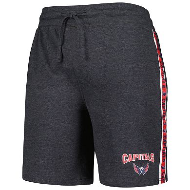 Men's Concepts Sport Charcoal Washington Capitals Team Stripe Shorts