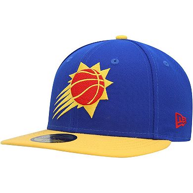 Men's New Era Blue Phoenix Suns Side Patch 59FIFTY Fitted Hat