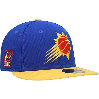Men's New Era Blue Phoenix Suns Side Patch 59FIFTY Fitted Hat