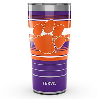 Tervis Clemson Tigers 20oz. Hype Stripe Stainless Steel Tumbler