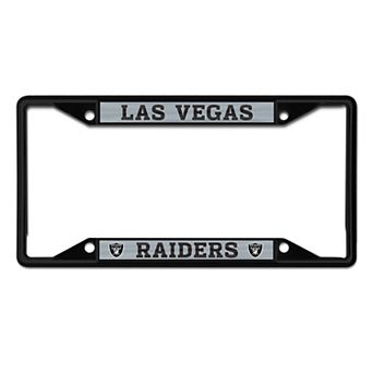 WinCraft Las Vegas Raiders Chrome Color License Plate Frame