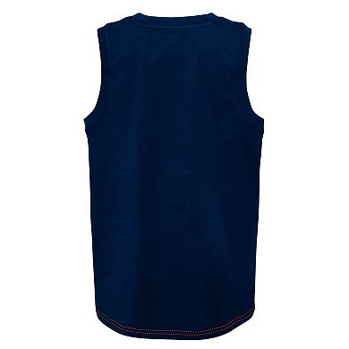 Youth Orange/Navy Denver Broncos Revitalize Tank Top