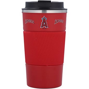 Los Angeles Angels 18oz Coffee Tumbler with Silicone Grip
