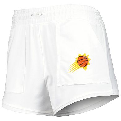 Women's Concepts Sport White Phoenix Suns Sunray Shorts