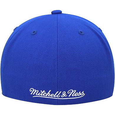 Men's Mitchell & Ness Blue Sacramento Kings Hardwood Classics MVP Team Ground 2.0 Fitted Hat