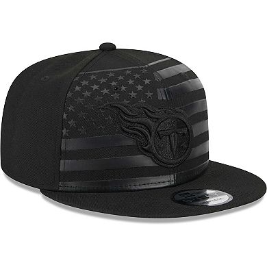 Men's New Era Black Tennessee Titans Independent 9FIFTY Snapback Hat