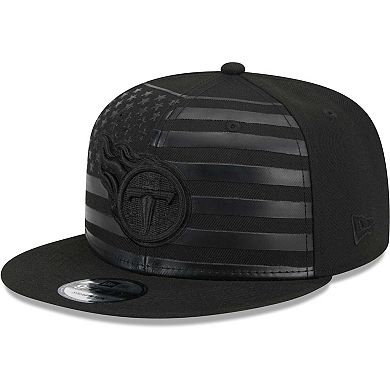 Men's New Era Black Tennessee Titans Independent 9FIFTY Snapback Hat