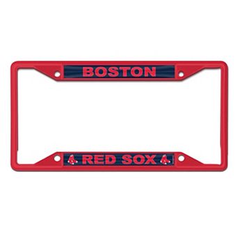 WinCraft Boston Red Sox Chrome Color License Plate Frame