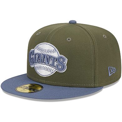 Men's New Era Olive/Blue San Francisco Giants 59FIFTY Fitted Hat